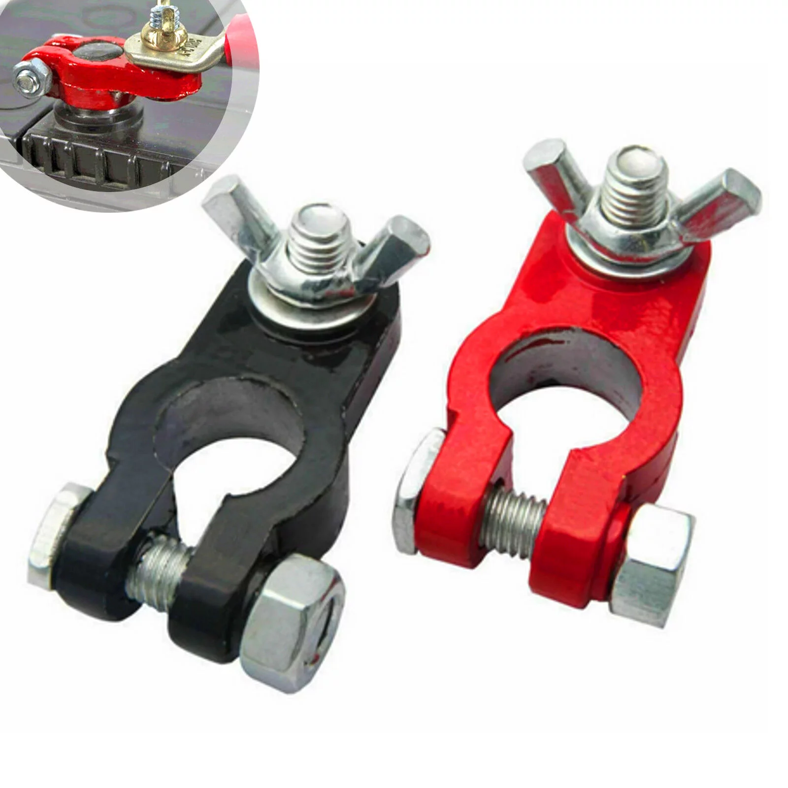 KLEMY ALUMINIOWE DO AKUMULATORA