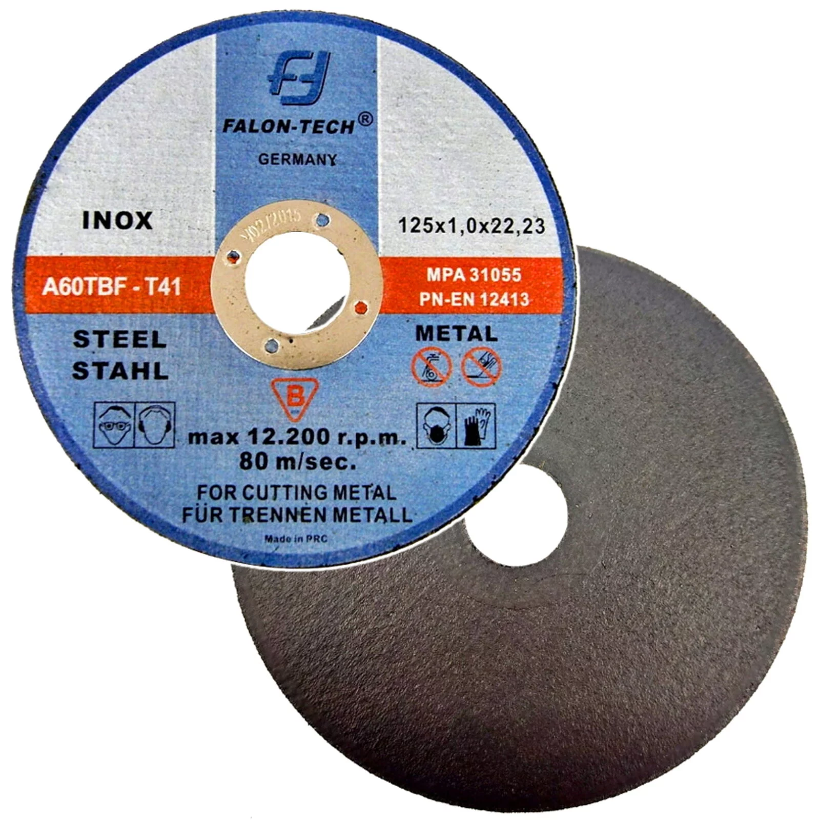 TARCZA DO METALU 125mm 125*1.0 FT