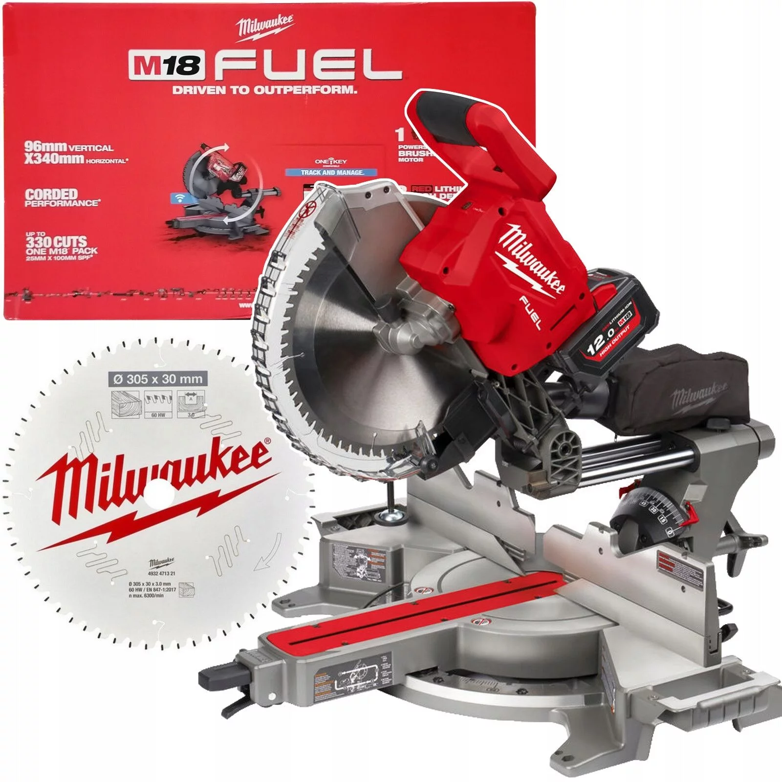 AKUMULATOROWA PIŁA UKOSOWA UKOŚNICA MILWAUKEE M18