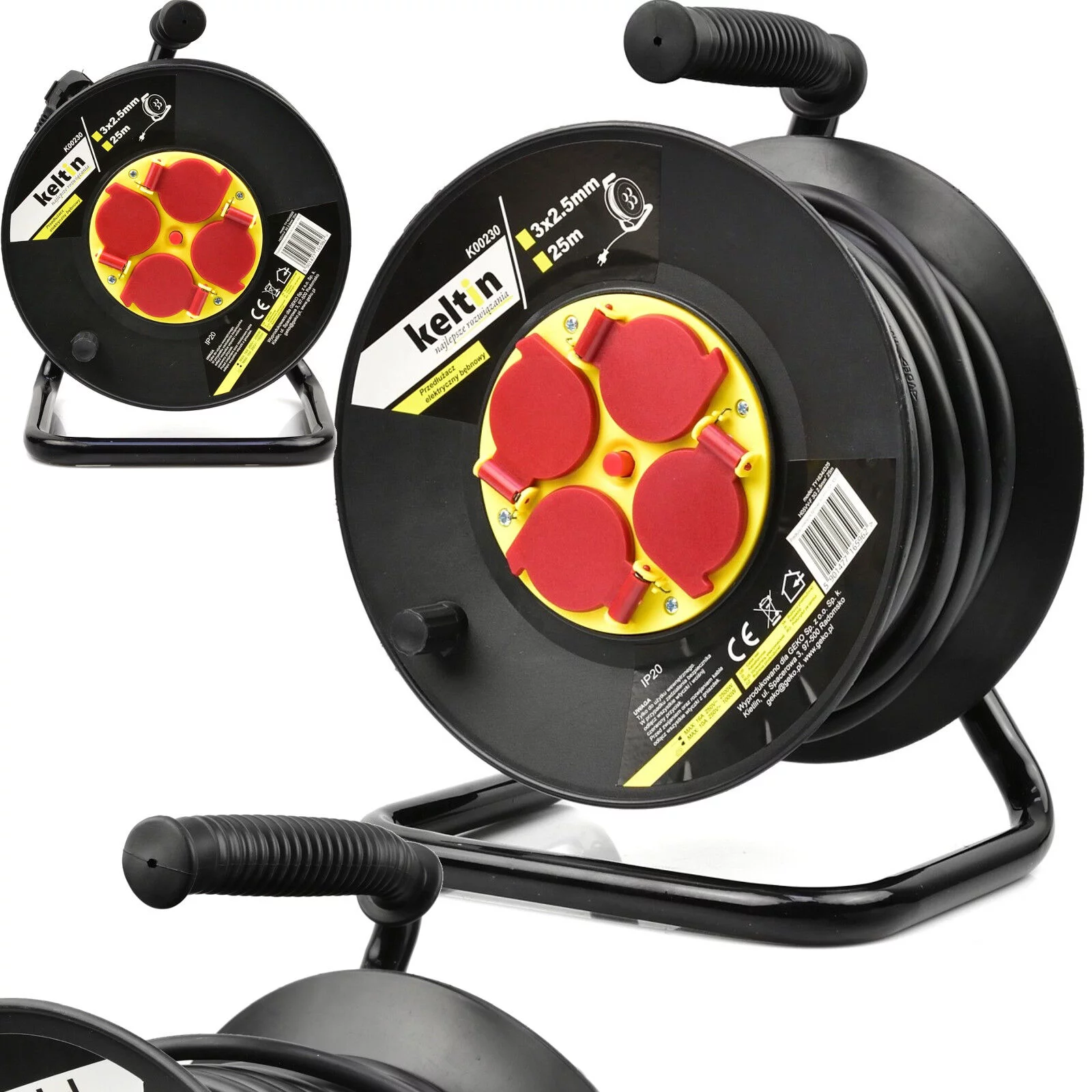 PRZEDŁUŻACZ 3X2,5 25M