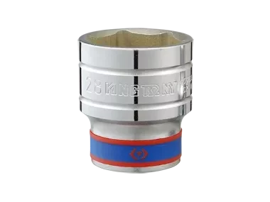 NASADKA KRÓTKA 1/2" 9mm 6-KĄT CHROM