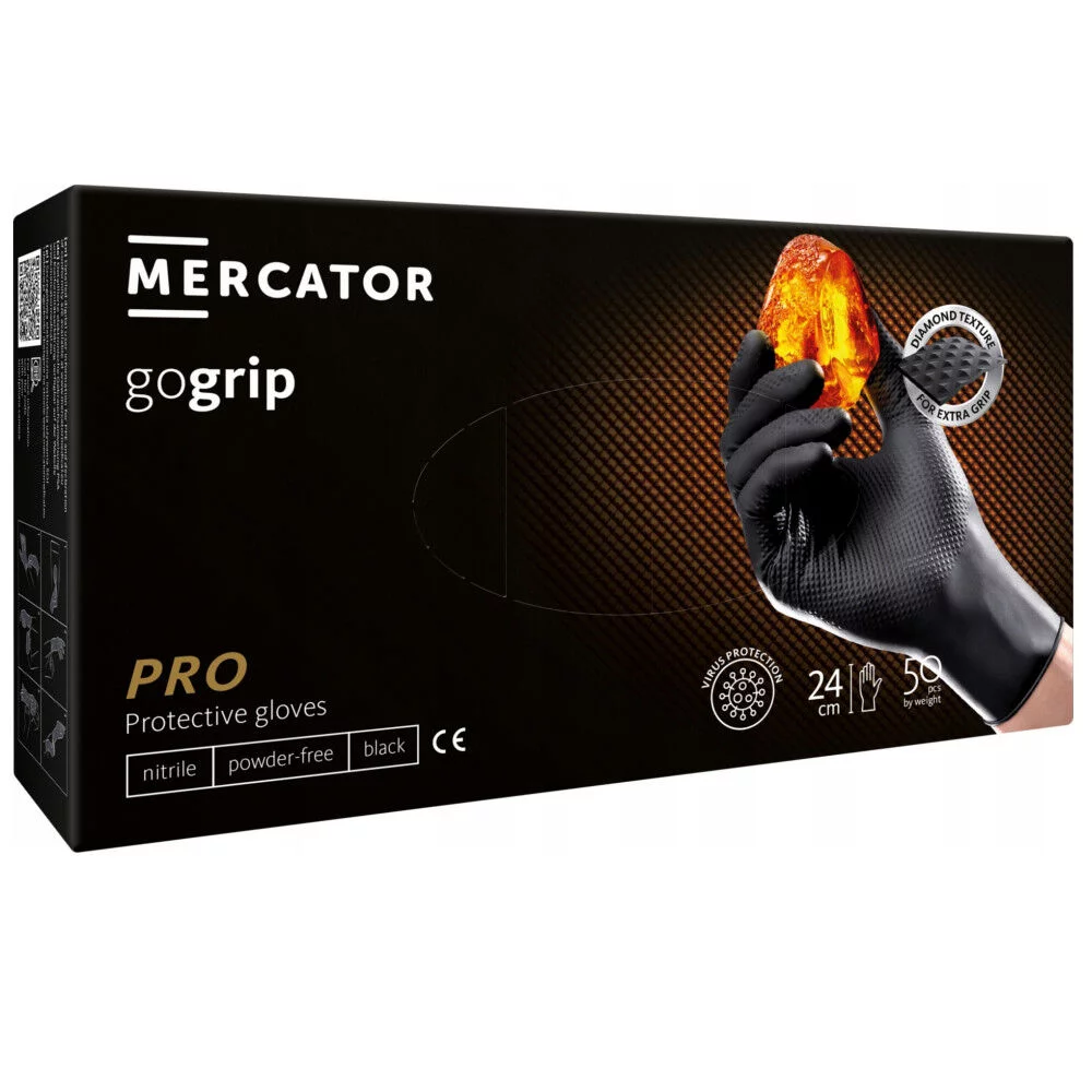 RĘKAWICE GOGRIP BLACK XL