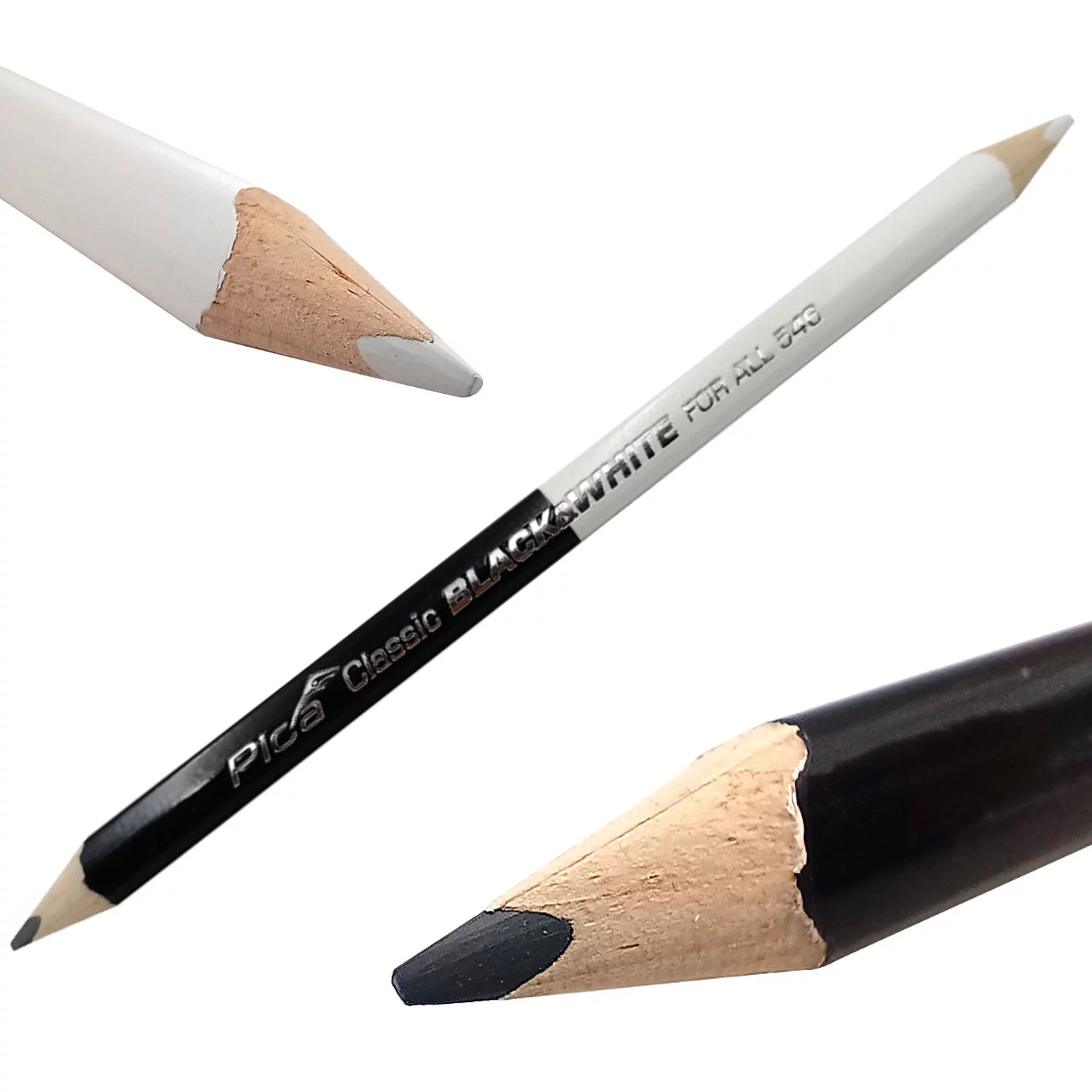 PICA OŁÓWEK UNIWERSALNY 2-STRONNY CZAR-BIAŁY