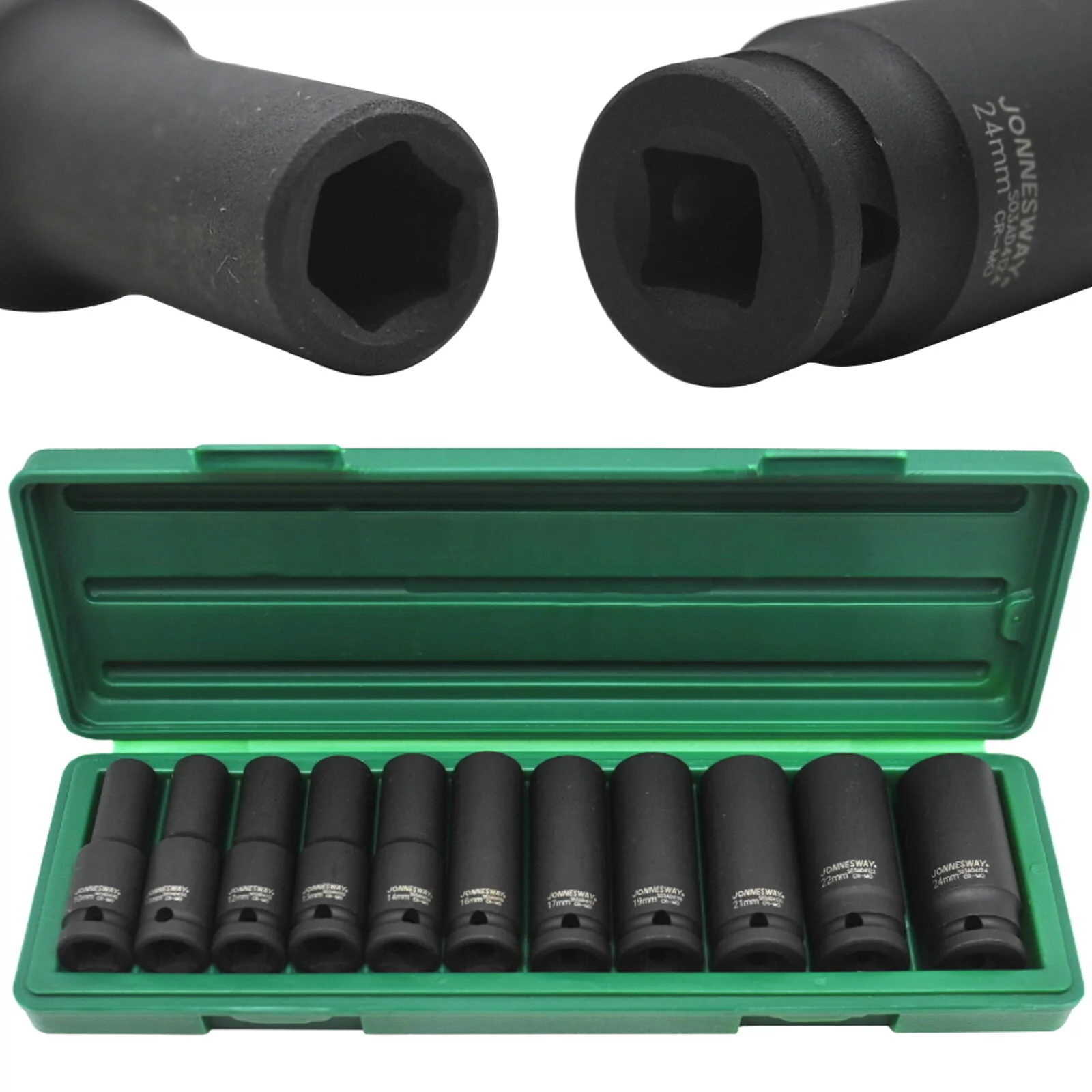 JON KPL. NASADEK UDAR. DŁ. 1/2" 11SZT S03AD4111S