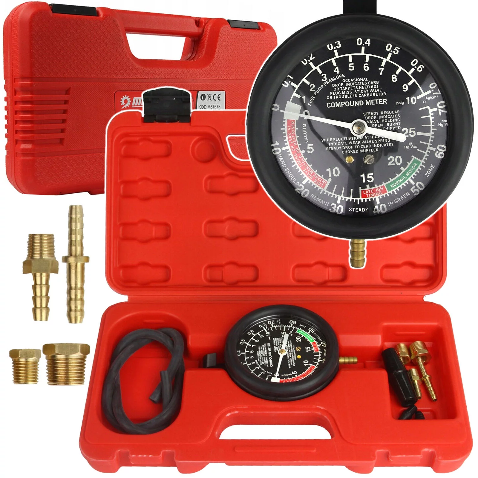 TESTER PRZEPŁYWU PALIWA VACUMETR M57673