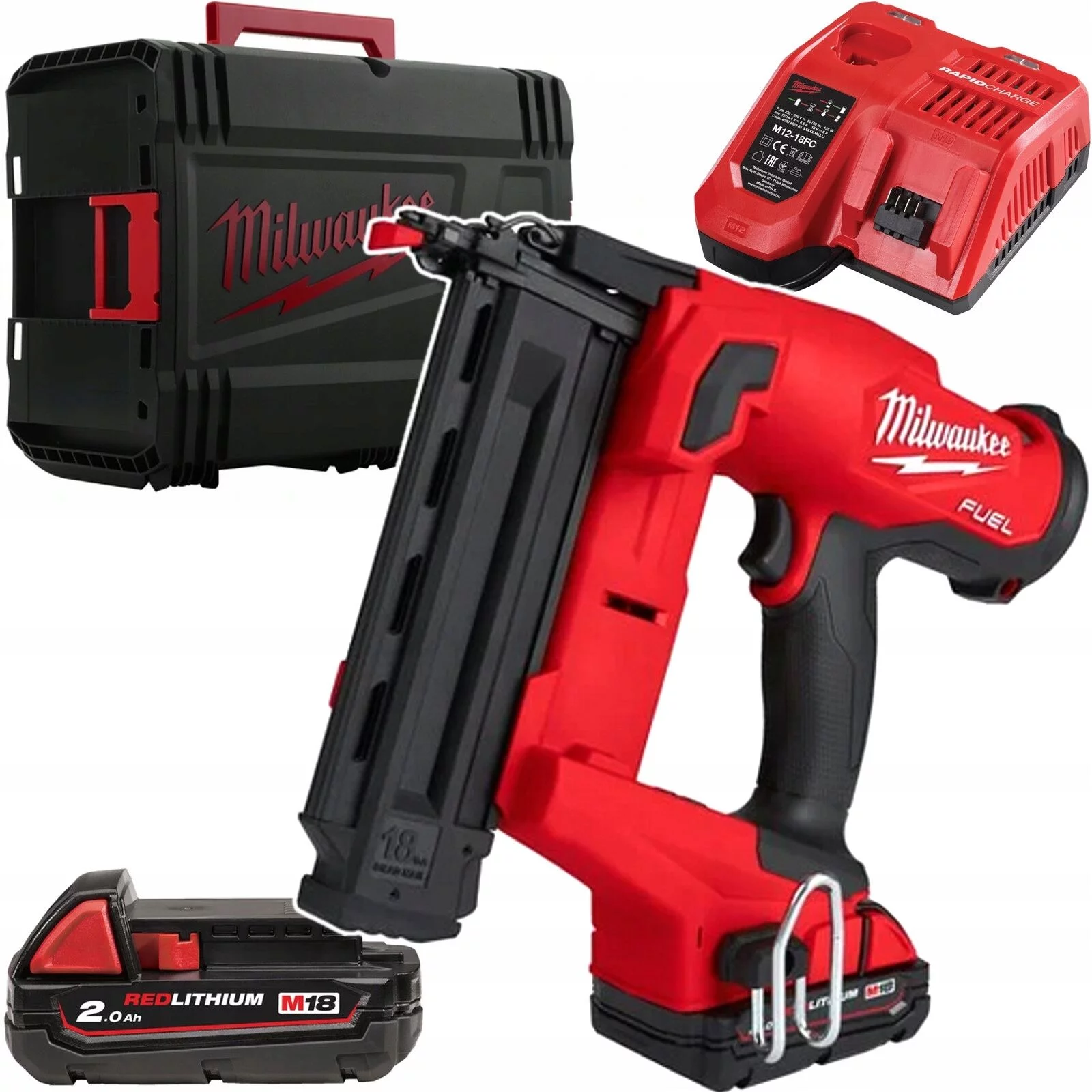 GWOŹDZIARKA AKUMULATOROWA MILWAUKEE M18 FN18GS