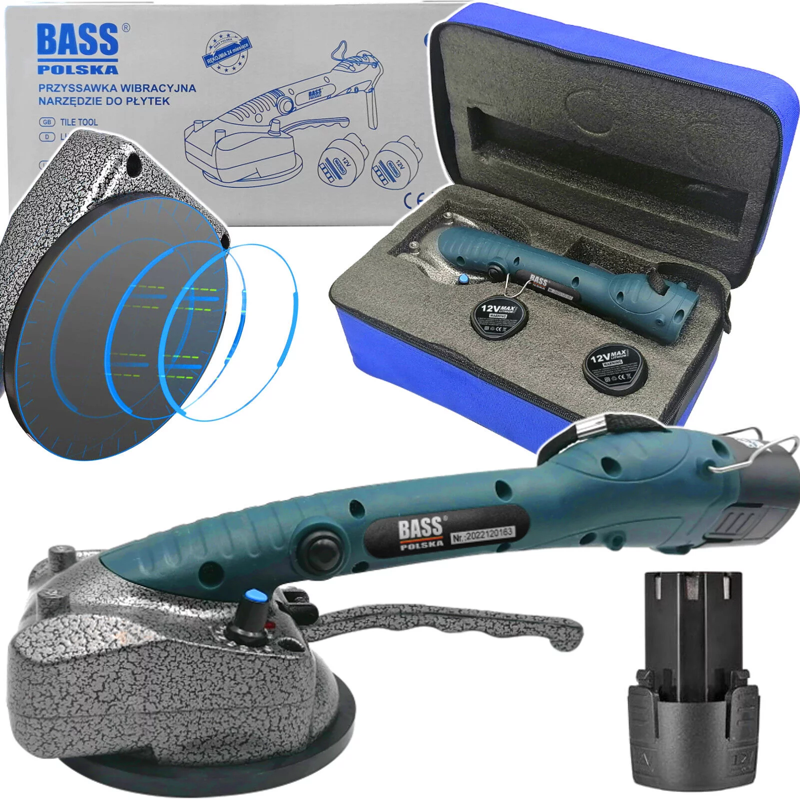 Narzędzie 12V do układania płytek