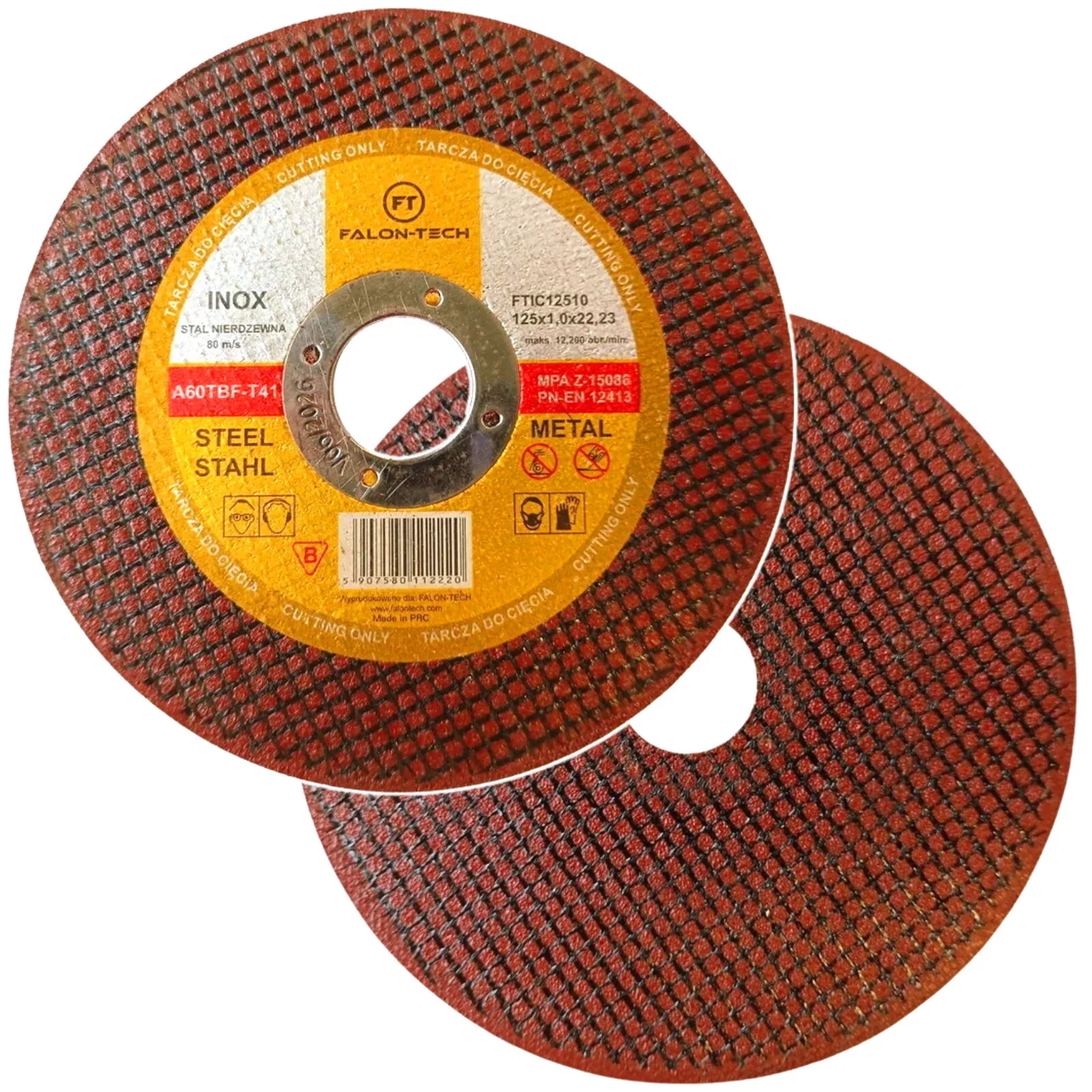 TARCZA DO METALU INOX 125mm 125*1,0 FT