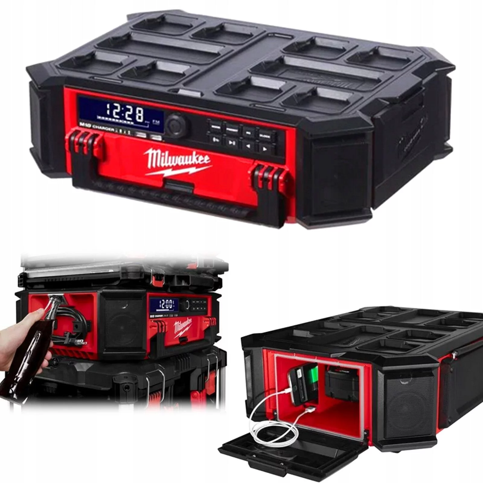 RADIO BUDOWLANE PACKOUT MILWAUKEE M18 PRCDAB
