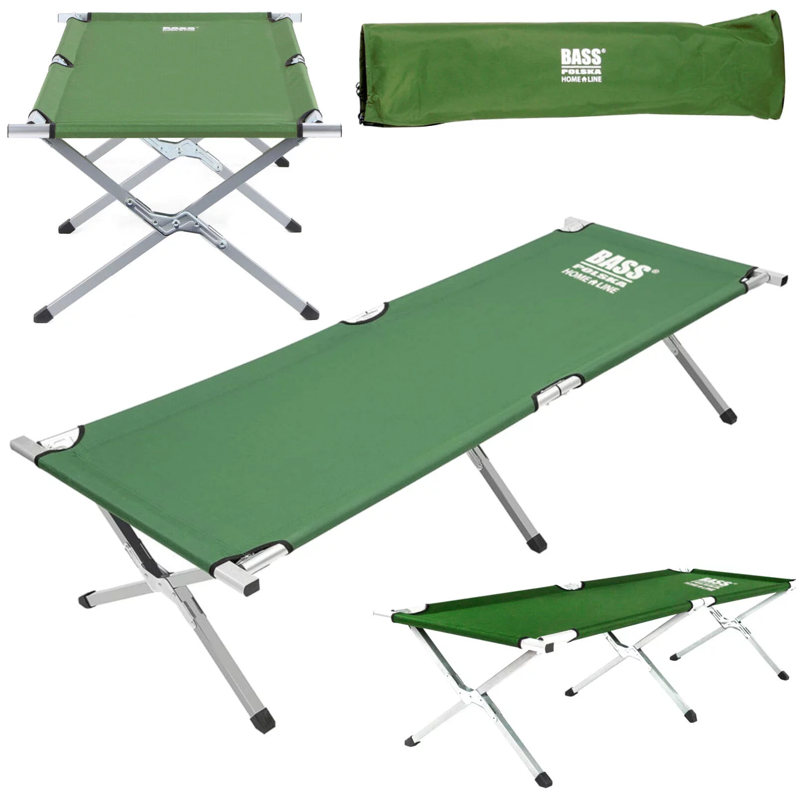 SKŁADANE ŁÓŻKO POLOWE WOJSKOWE