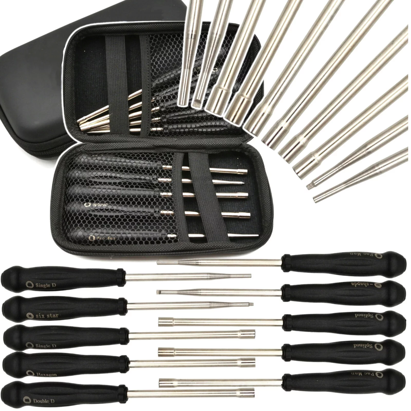 KPL. KLUCZE DO REGULACJI GAŹNIKÓW 10szt.