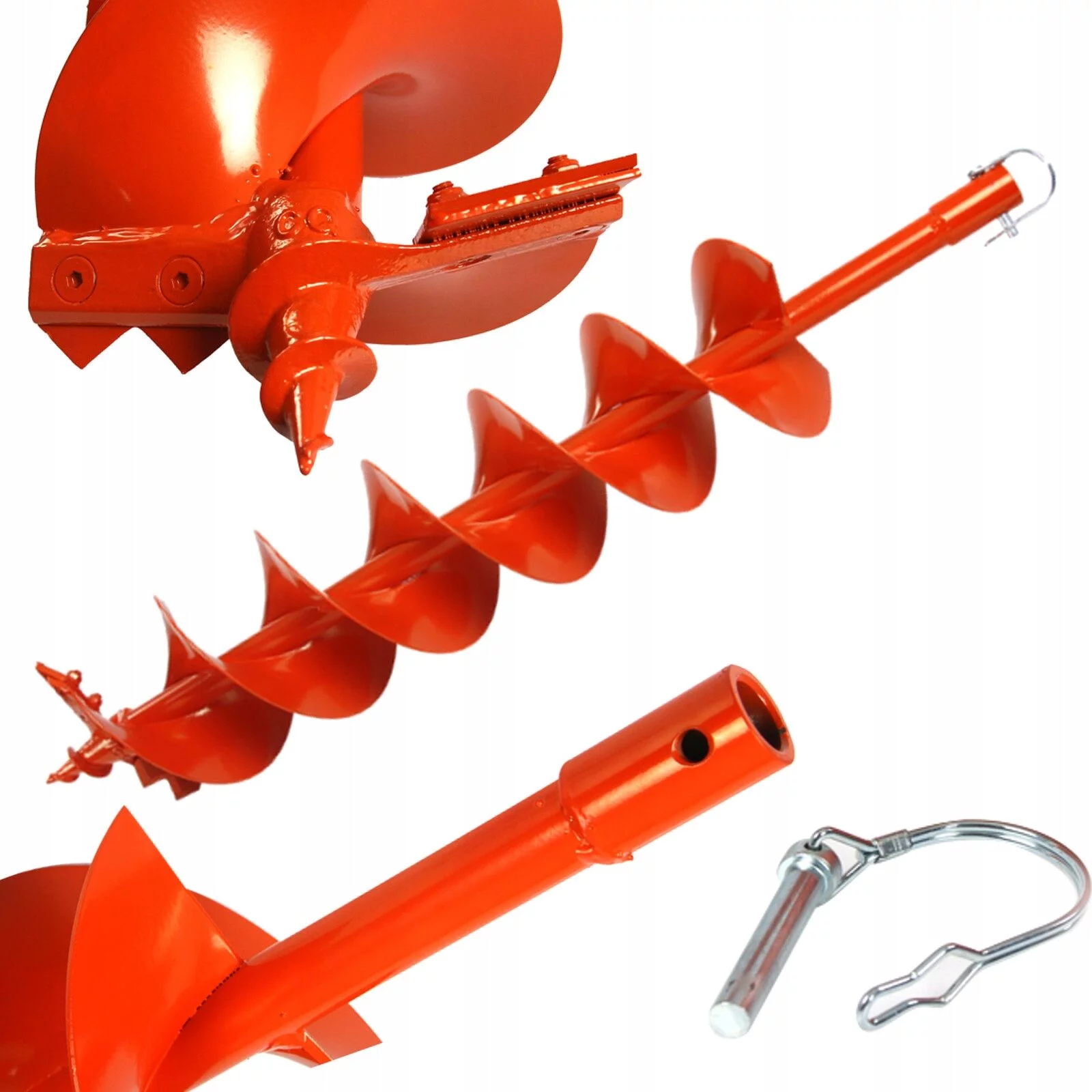 WIERTŁO DO GLEBY fi 150 800mm Double Spiral