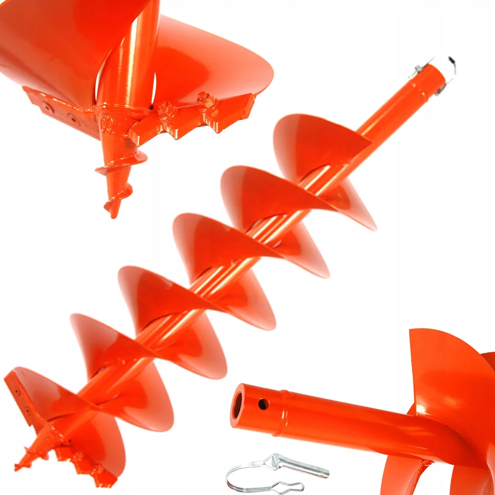 WIERTŁO DO GLEBY fi 200 800mm Double Spiral