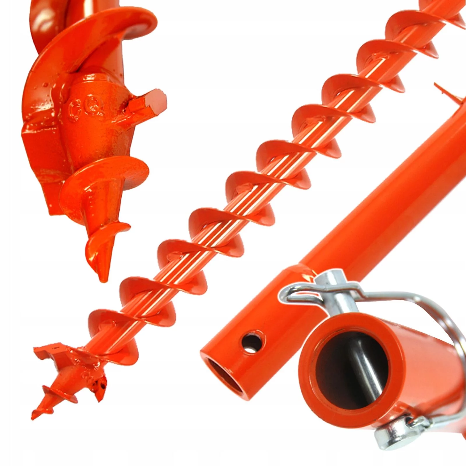 WIERTŁO DO GLEBY fi 60 800mm Double Spiral