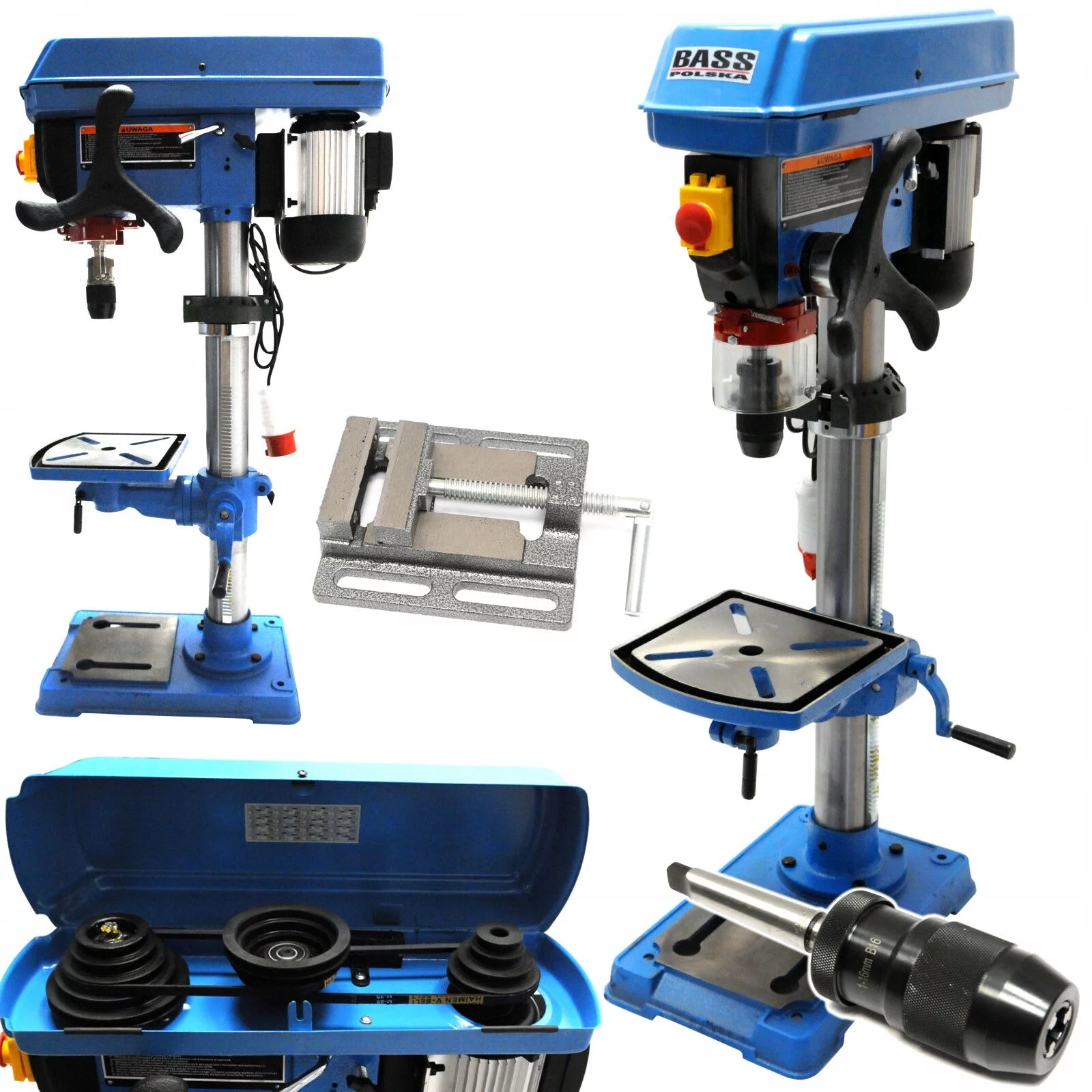 WIERTARKA STOŁOWA D UCHWYT 16MM 400V 600W