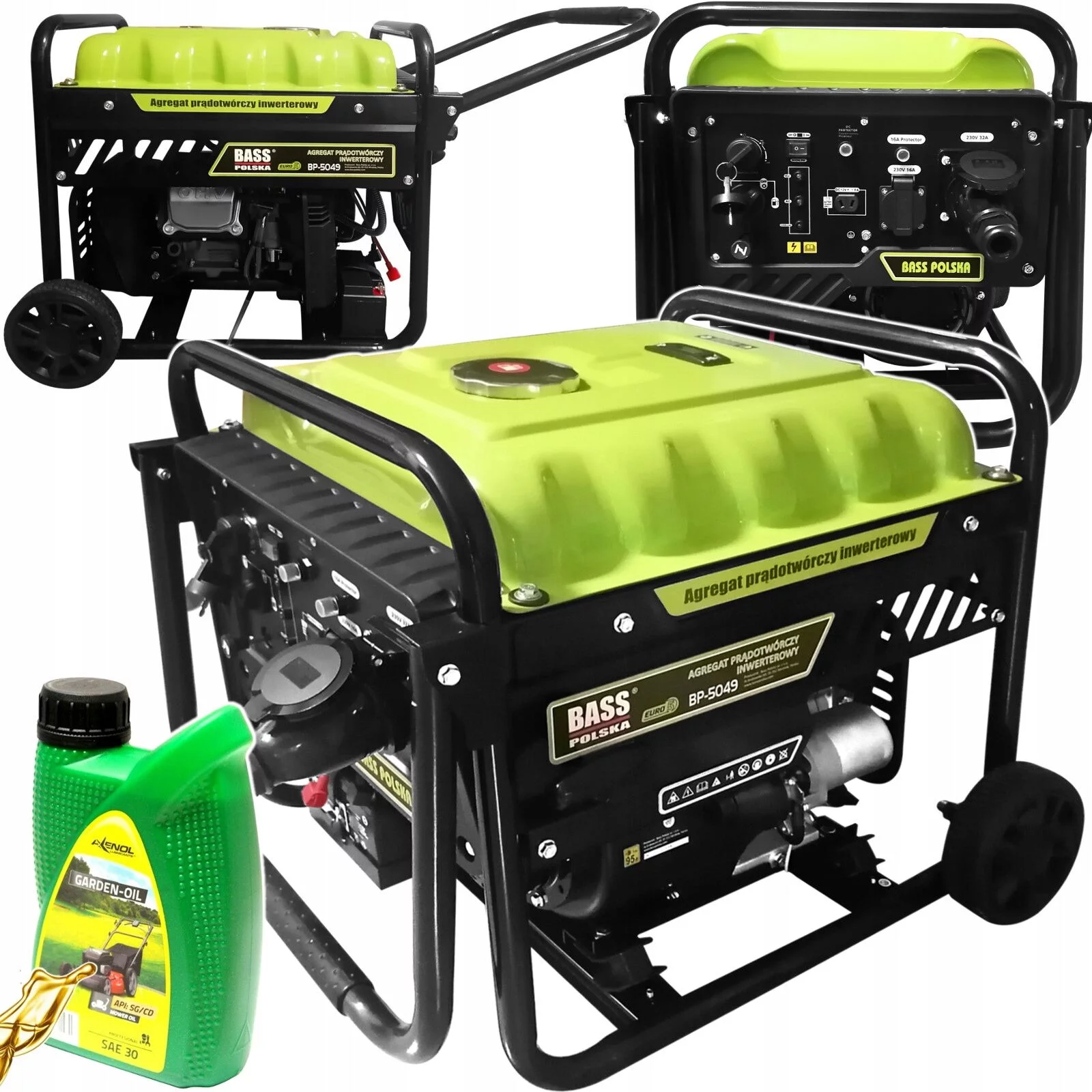 AGREGAT PRĄDOTWÓRCZY INWERTOROWY 5.5kW 230V 5500W