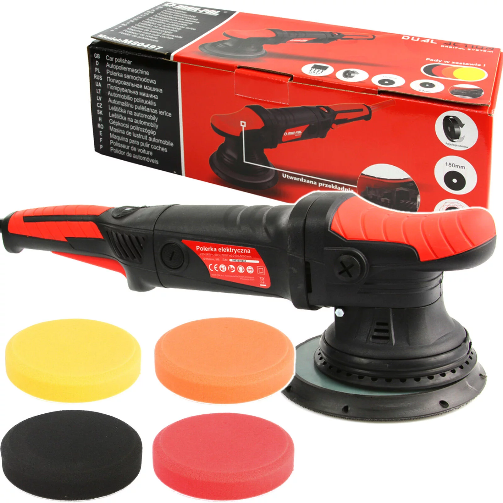 POLERKA DualAction 150mm