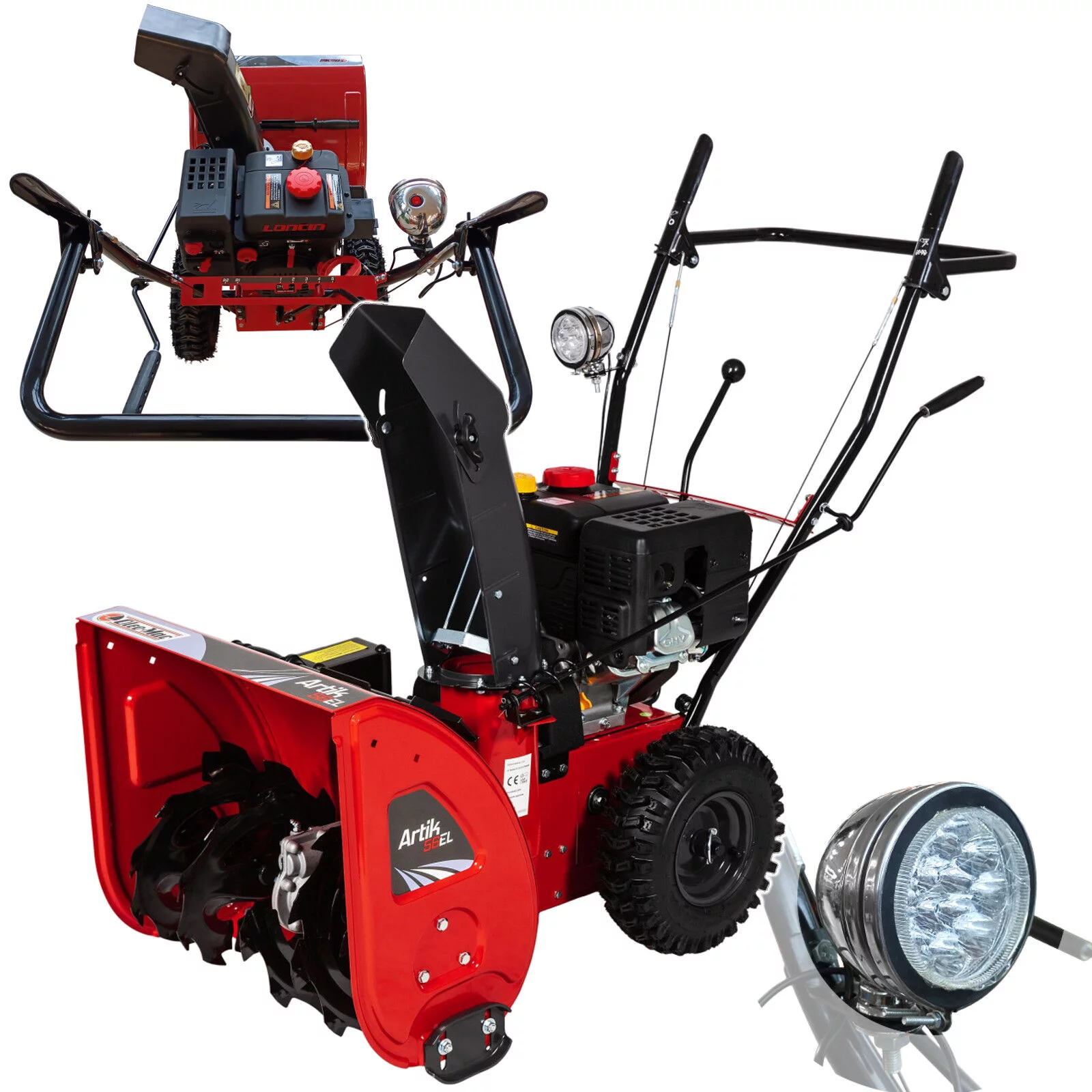 ODŚNIEŻARKA rozruch elek. lampa silnik zimowy 6KM