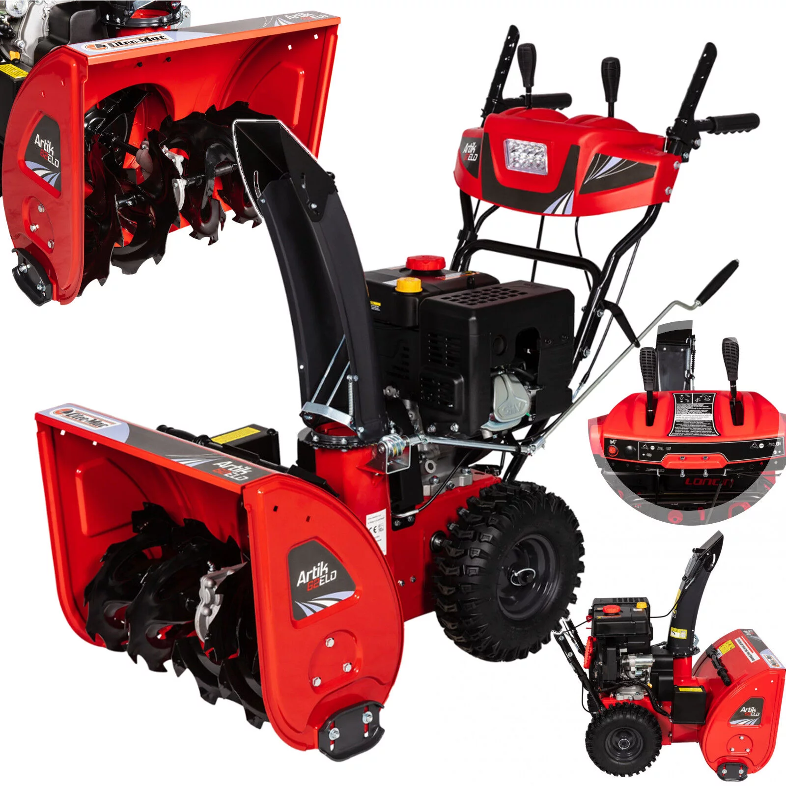 ODŚNIEŻARKA roz.elek lampa SILNIK ZIMOWY 8,4KM