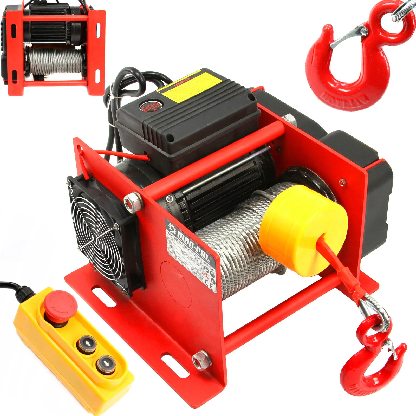 WCIĄGARKA 300/600kg 30m