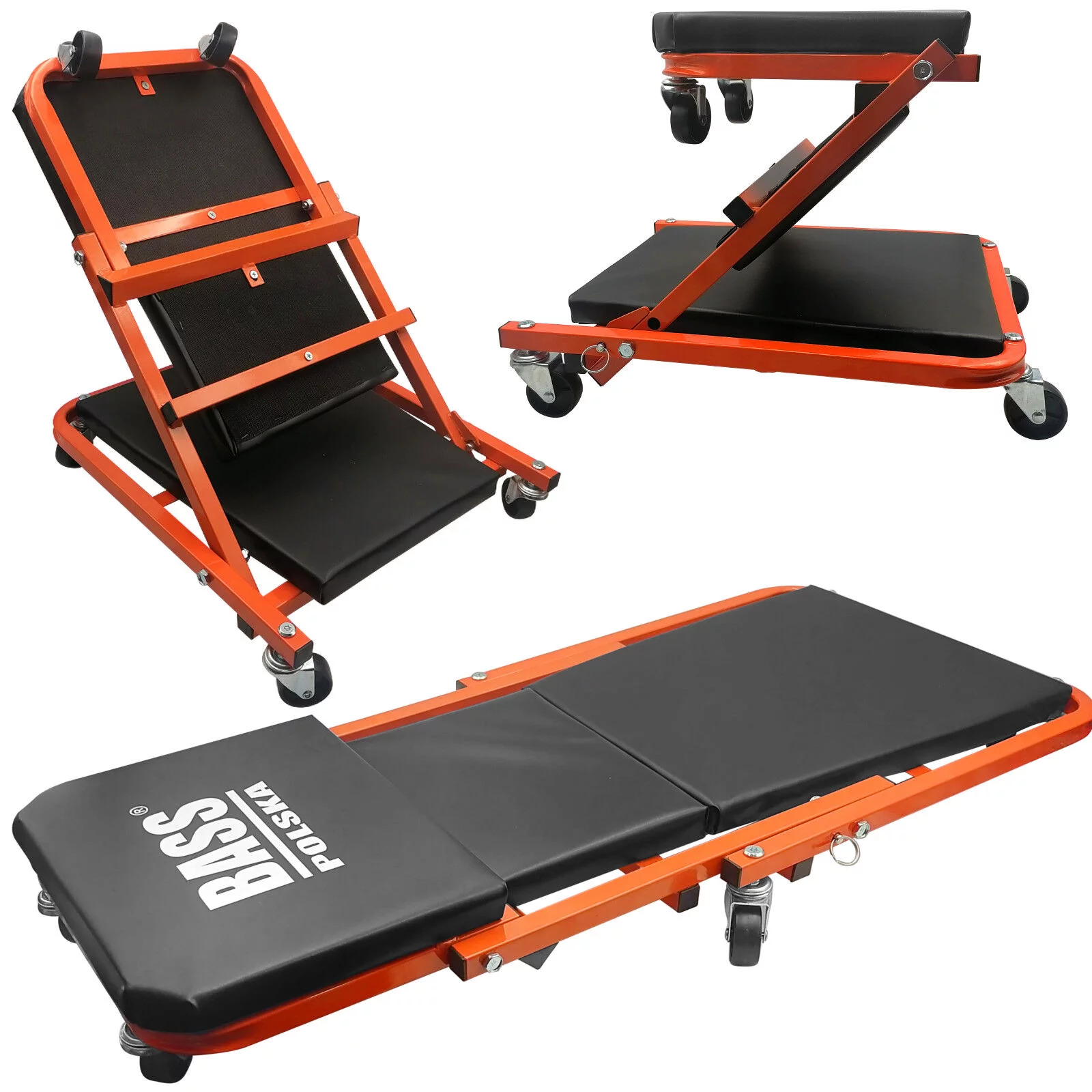 LEŻANKA WARSZTATOWA SKŁADANA 2w1