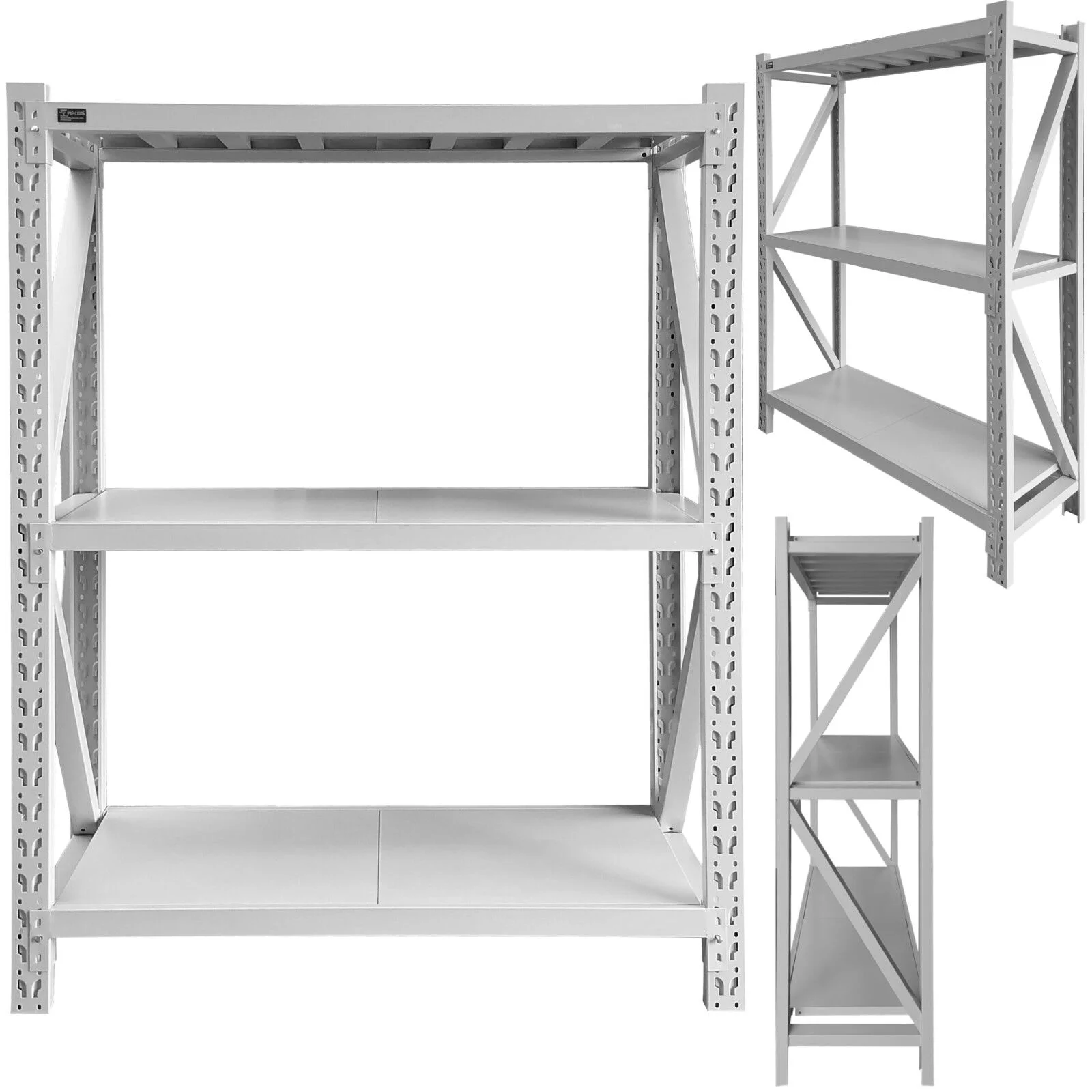 REGAŁ MAGAZYNOWY JN-30B 150x50cm H-2m 3xBOX