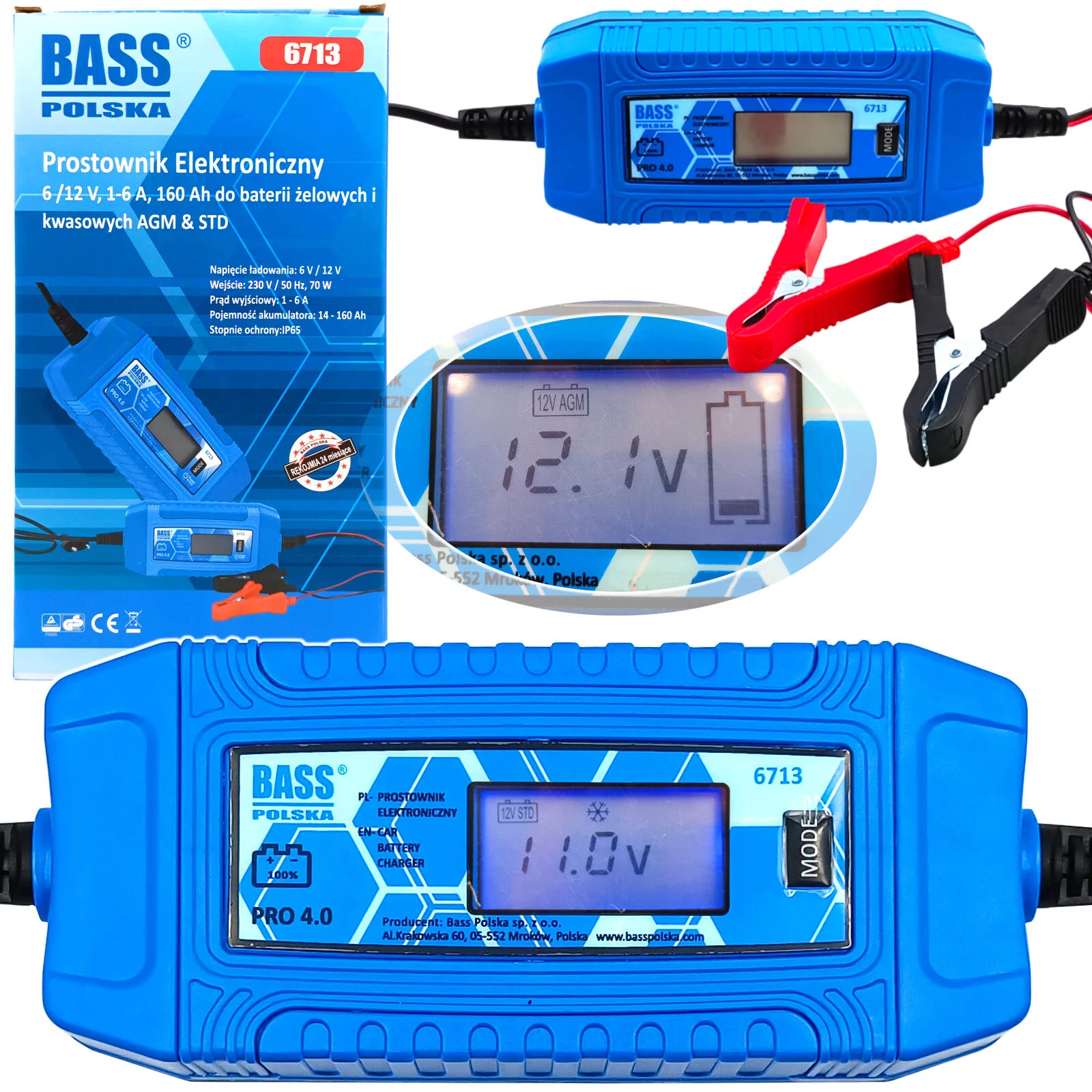 PROSTOWNIK 6/12V 6A 160AH