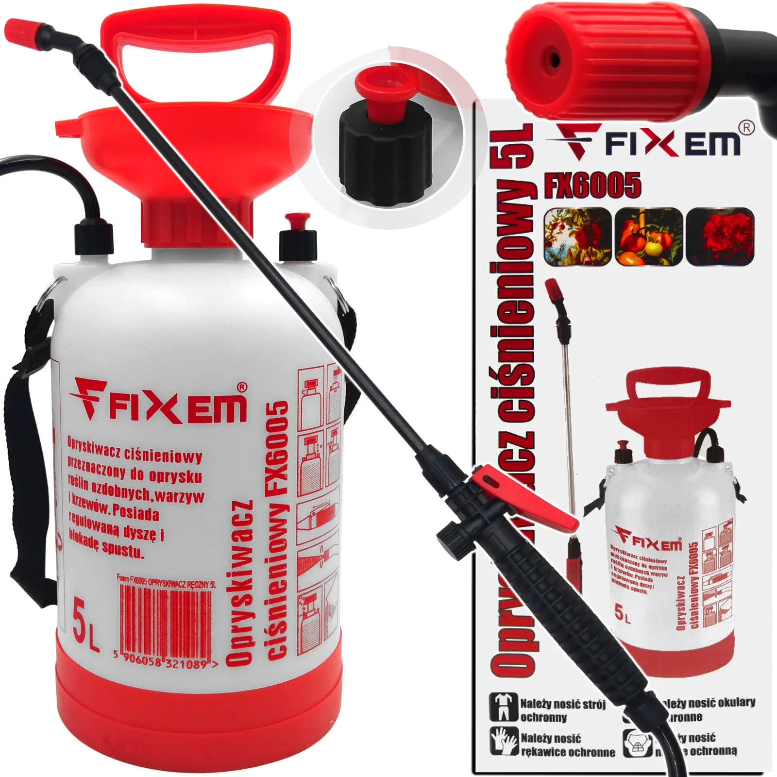 OPRYSKIWACZ RĘCZNY 5L