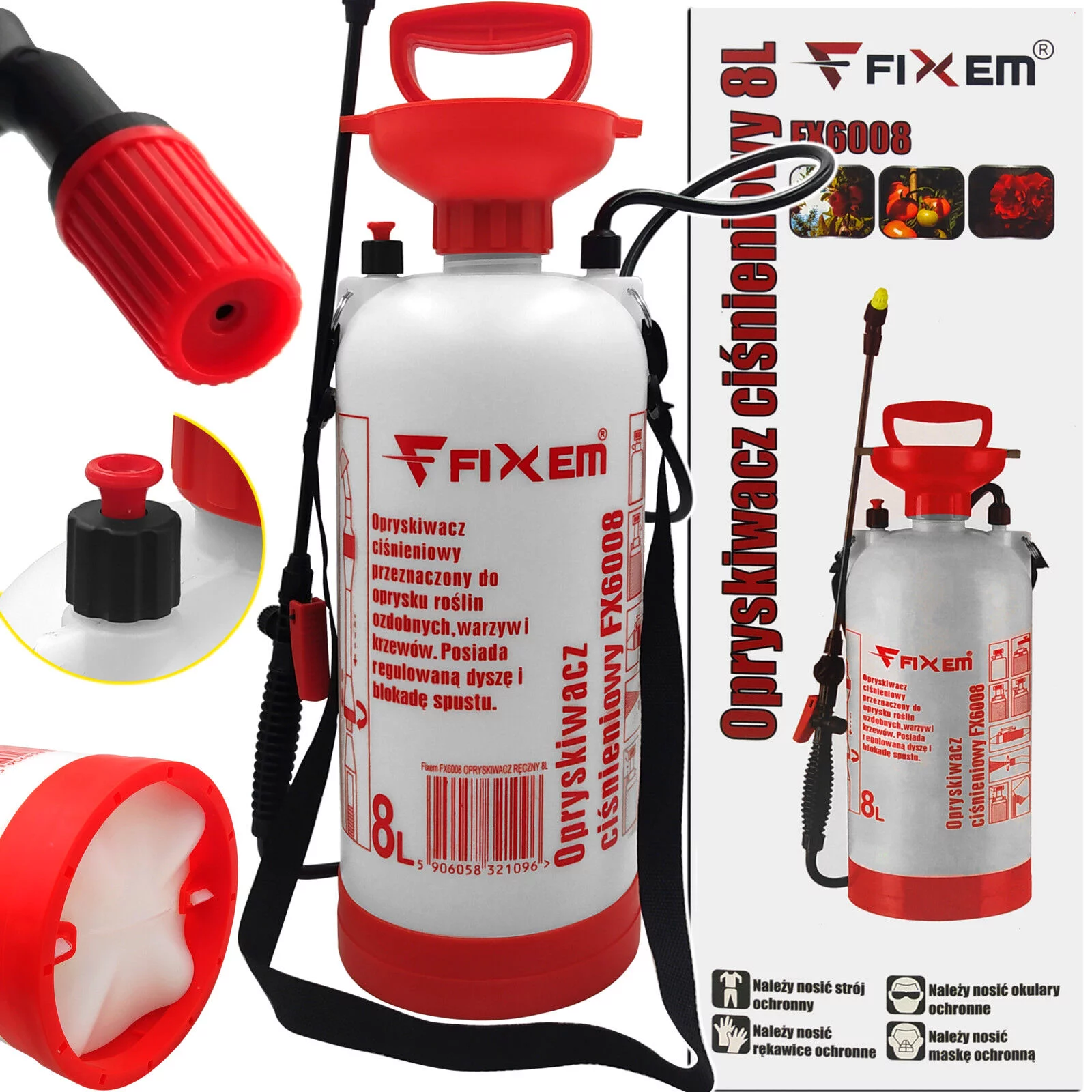 OPRYSKIWACZ RĘCZNY 8L