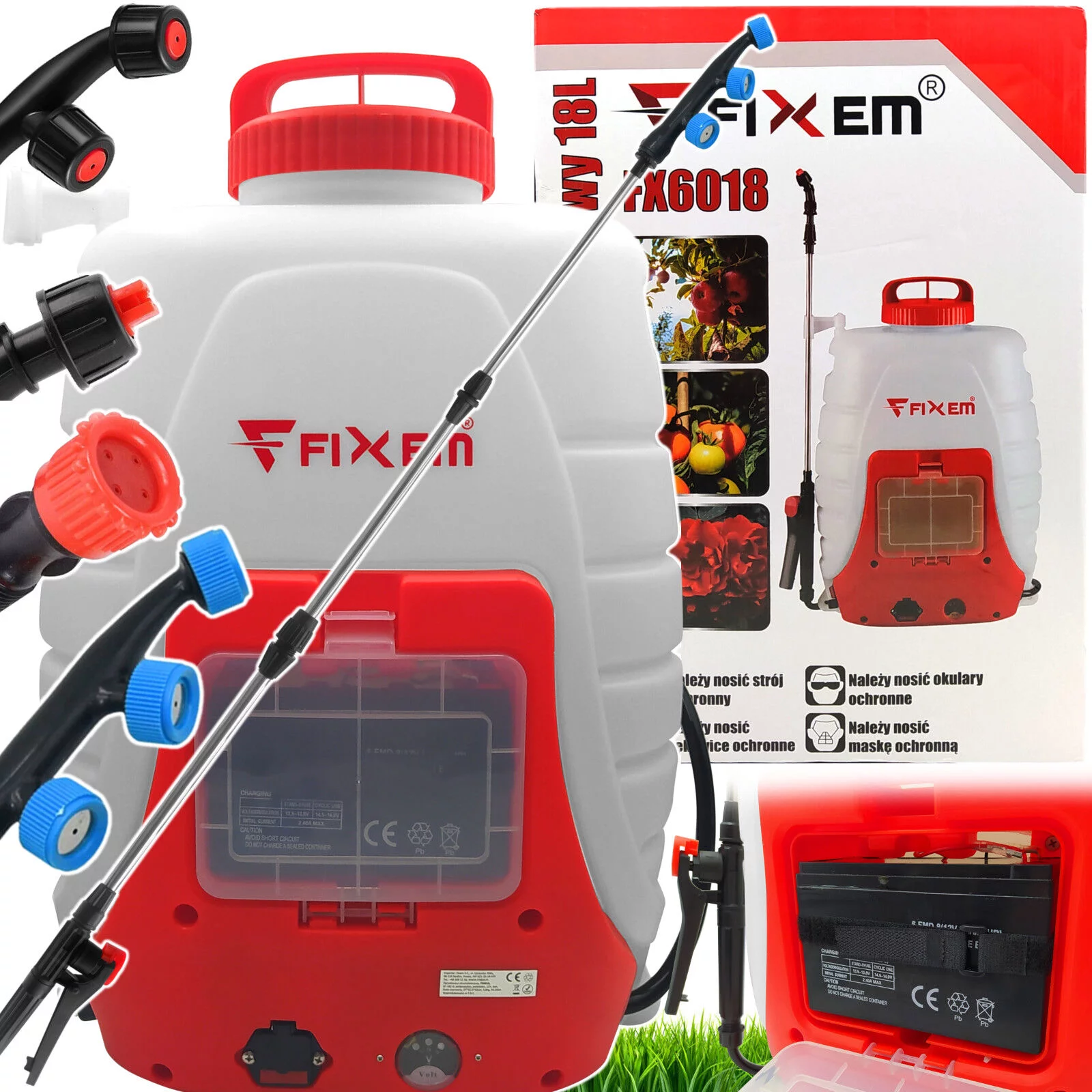 OPRYSKIWACZ AKUMULATOROWY 18L