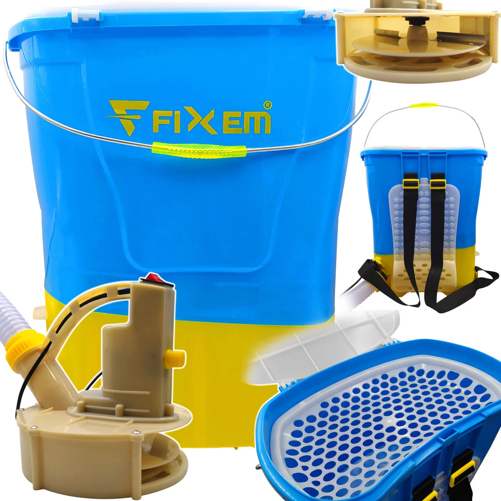 SIEWNIK AKUMULATOROWY ROZSIEWACZ NAWOZU FD-007