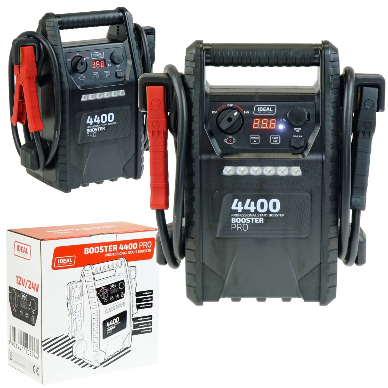 BOOSTER4400 12/24V 1600/800A 4400/2200A